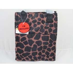  Animal Print Insulated Lunch Bag