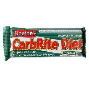  Chocolate Mint Cookie Doctors CarbRite Diet Protein Bars 