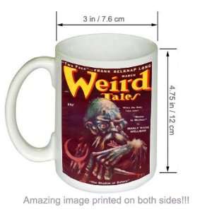 Weird Tales Sci Fi Fantasy Vintage Pulp Art COFFEE MUG  