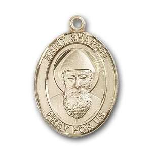  12K Gold Filled St. Sharbel Medal Jewelry