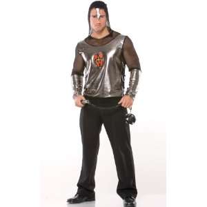 Lets Party By Coquette Medieval Guy Adult Costume / Gray   Size Large 