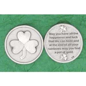  25 Shamrock Happiness Irish Coins Jewelry