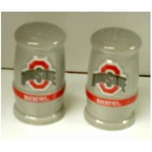 Ohio State Buckeyes Ceramic Salt & Pepper Shakers *Sale*:  