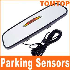 Parking Sensors Car Reverse Radar Rearview Mirror  