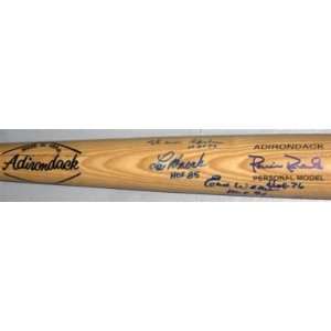 Whitey Ford Signed Baseball Bat   EARL WEAVER + 3 HOFers ~JSA COA 