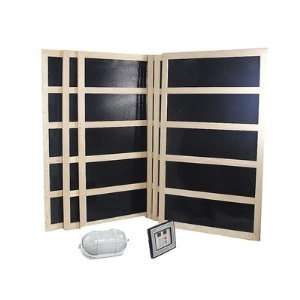  Complete Infrared sauna heater package   1800 Watts Patio 