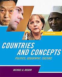 Countries and Concepts Politics, Geography, Culture by Michael Roskin 