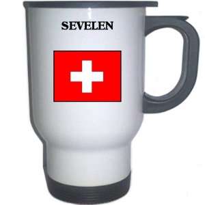  Switzerland   SEVELEN White Stainless Steel Mug 