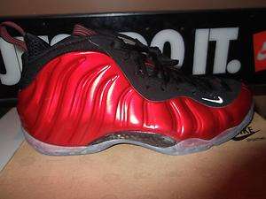 NIKE AIR FOAMPOSITE ONE SZ 7 VARSITY RED COPPER PEWTER GALAXY PRO 