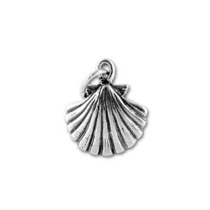  Sterling Silver Seashell Charm Arts, Crafts & Sewing