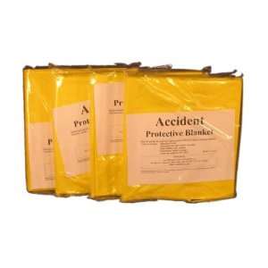  Accident Protective Blankets   Four Pack   ~ 54 x 80 