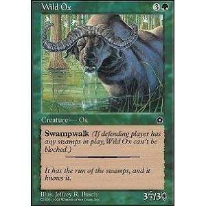  Magic the Gathering   Wild Ox   Portal Second Age Toys & Games