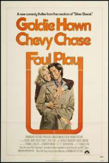 Foul Play 1978 Original U.S. One Sheet Movie Poster  
