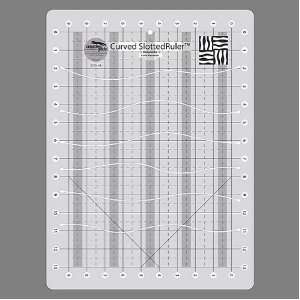  Creative Grids Curves Slotted Quilt Ruler (CGRKA4) Arts 