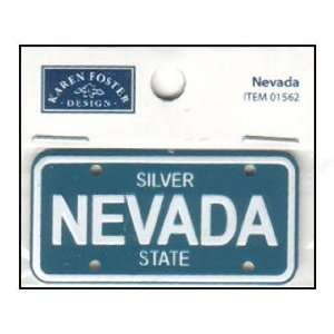  Self Adhesive License Plate   Nevada Automotive
