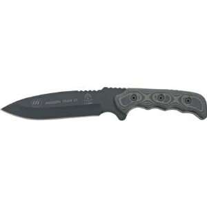  Tops Knives MT21 Mission Team 21 Fixed Blade Knife with 
