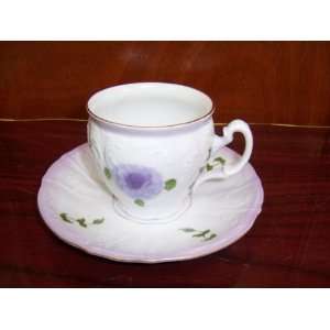 Fine Porcelain Rose Candy Collection Tea/coffee Cup and Saucer Set 8 