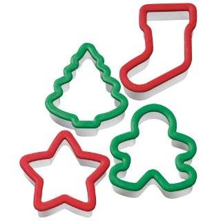 Wilton Holiday Grippy Cookie Cutters, Set of 4 (Oct. 1, 2007)