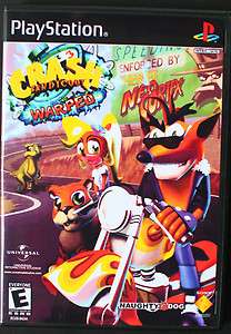 Crash Bandicoot WARPED  PS1 Premium Game Case *no Game*  