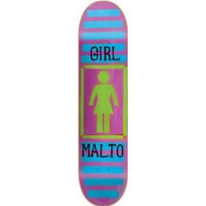  Girl Malto Ba Stencil Og Large Deck 8.12 Skateboard Decks 