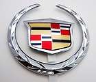 Cadillac LARGE WREATH & CREST Emblem GRILLE 03 07 CTS