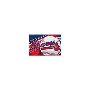  MLB Atlanta Braves 39x59 Tufted Rug