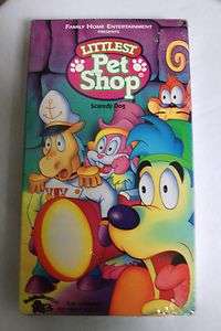 NEW/SEALED LITTLEST PET SHOP SCAREDY DOG VHS F.H.E. 1995 CARTOON 
