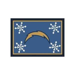  San Diego Chargers 3 10 x 5 4 Winter Mix Area Rug