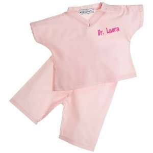  My First Scurbs costume/pajamas for Baby   PINK size 4T 