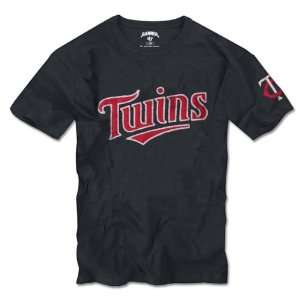  47 Brand MLB Mens Twins Scrum T Shirt Basic Tee: Sports 