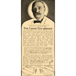   Lasso Eye Glasses Optician Eye   Original Print Ad