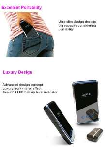 New Portable Battery Charger 8200mAh iPad iPhone iPod  