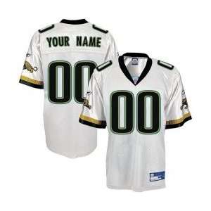   Jaguars White Customized Replica Football Jersey: Sports & Outdoors