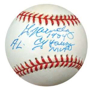 Signed Willie Hernandez Baseball   AL 1984 AL Cy Young & MVP PSA DNA 