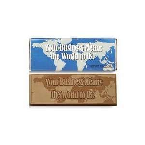  Your Business Means the World Candy Bar   case of 50 