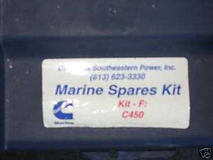 Cummins C450 Marine Kit,oil filter,gloves,fuel filter  