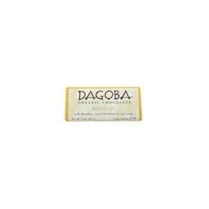 Dagoba Chocolate Hazelnut Milk Chocolate Bar 37% (12x2 Oz):  