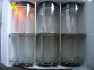 pcs Flashing LED Light up Cup Blinking Drink Glasses  