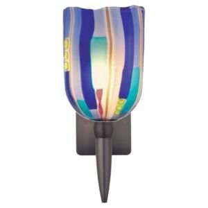 Fantasia Belle Blue Ribbon Wall Torch by Oggetti Luce  R084535 Size 
