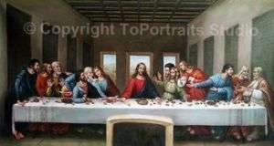 Leonardo Da Vinci The Last Supper Reproduction Painting  