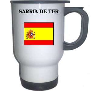  Spain (Espana)   SARRIA DE TER White Stainless Steel Mug 