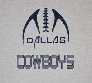 DALLAS COWBOY T SHIRT UP TO 6X NAME FREE ON BACK  