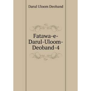  Fatawa e Darul Uloom Deoband Darul Uloom Deoband Books