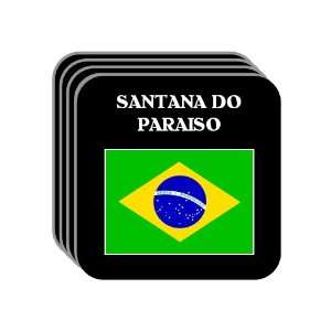 Brazil   SANTANA DO PARAISO Set of 4 Mini Mousepad Coasters