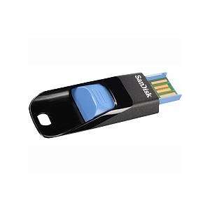  SanDisk Cruzer Edge 8GB USB Flash Drive   Blue: Toys 