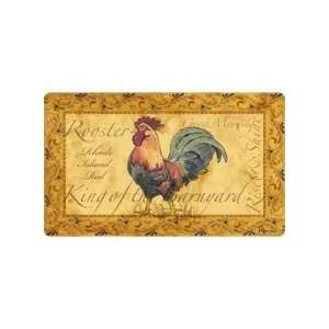   BuyMATS Cushion Comfort Country Rooster Novelty Mat