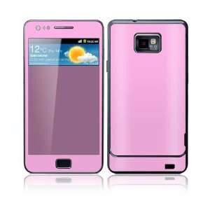  Samsung Galaxy S2 (S II) Decal Skin Sticker   Simply Pink 