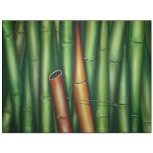  Natural Fence~Paintings~Art~Canvas: Home & Kitchen