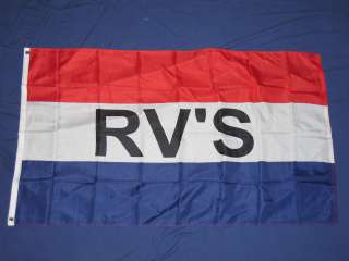3X5 RVS FLAG RV RVS RECREATIONAL VEHICLE BANNER F799  