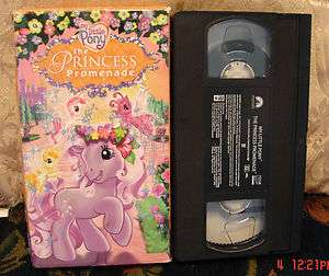 My Little Pony The Princess Promenade Video RARE HTF on VHS FREE US 